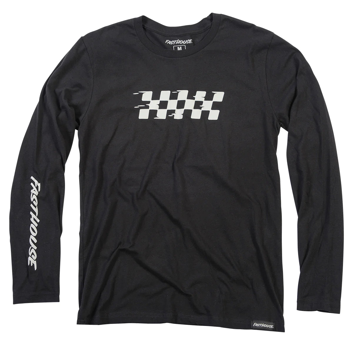 Fasthouse Vortex Long Sleeve Tee - Black