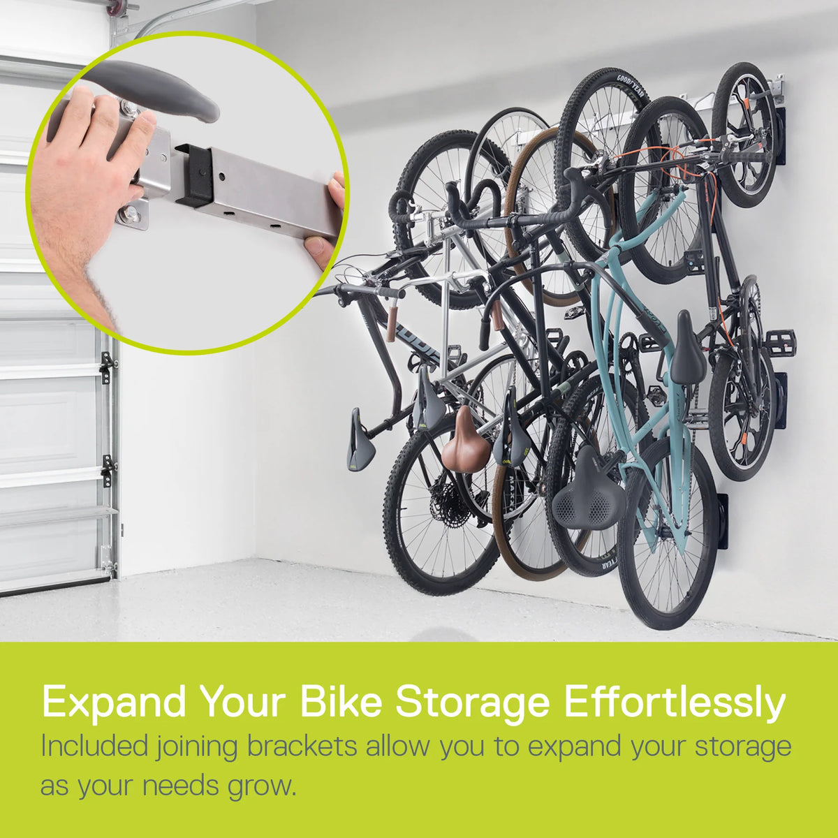 Delta Heavy Duty Rail Rack - 4 Bike