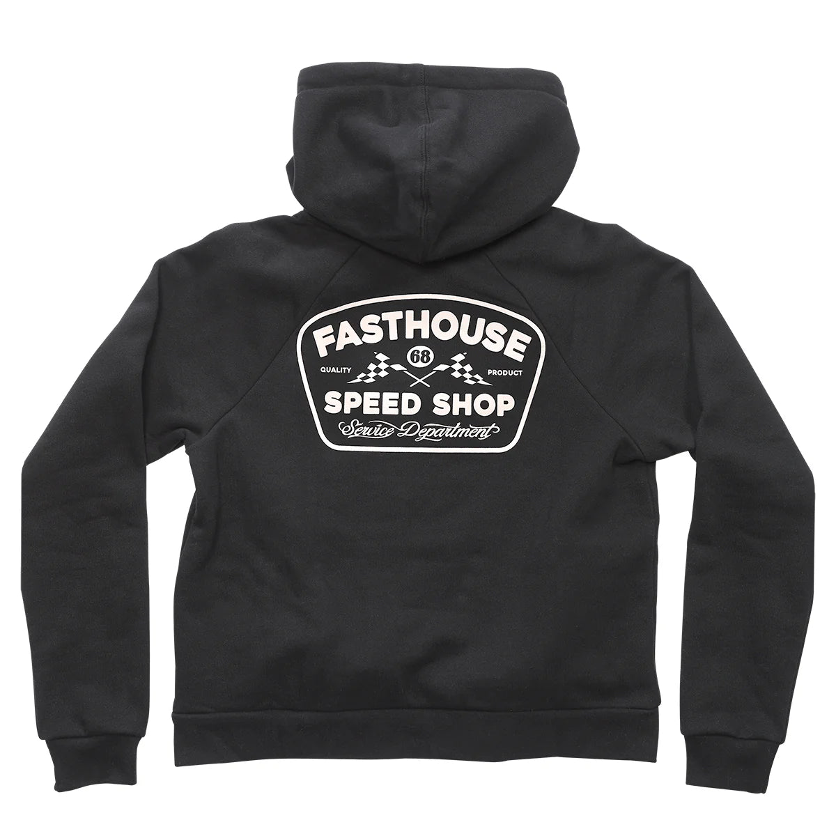 Fasthouse Wedged Hooded Pullover - Womens - Black