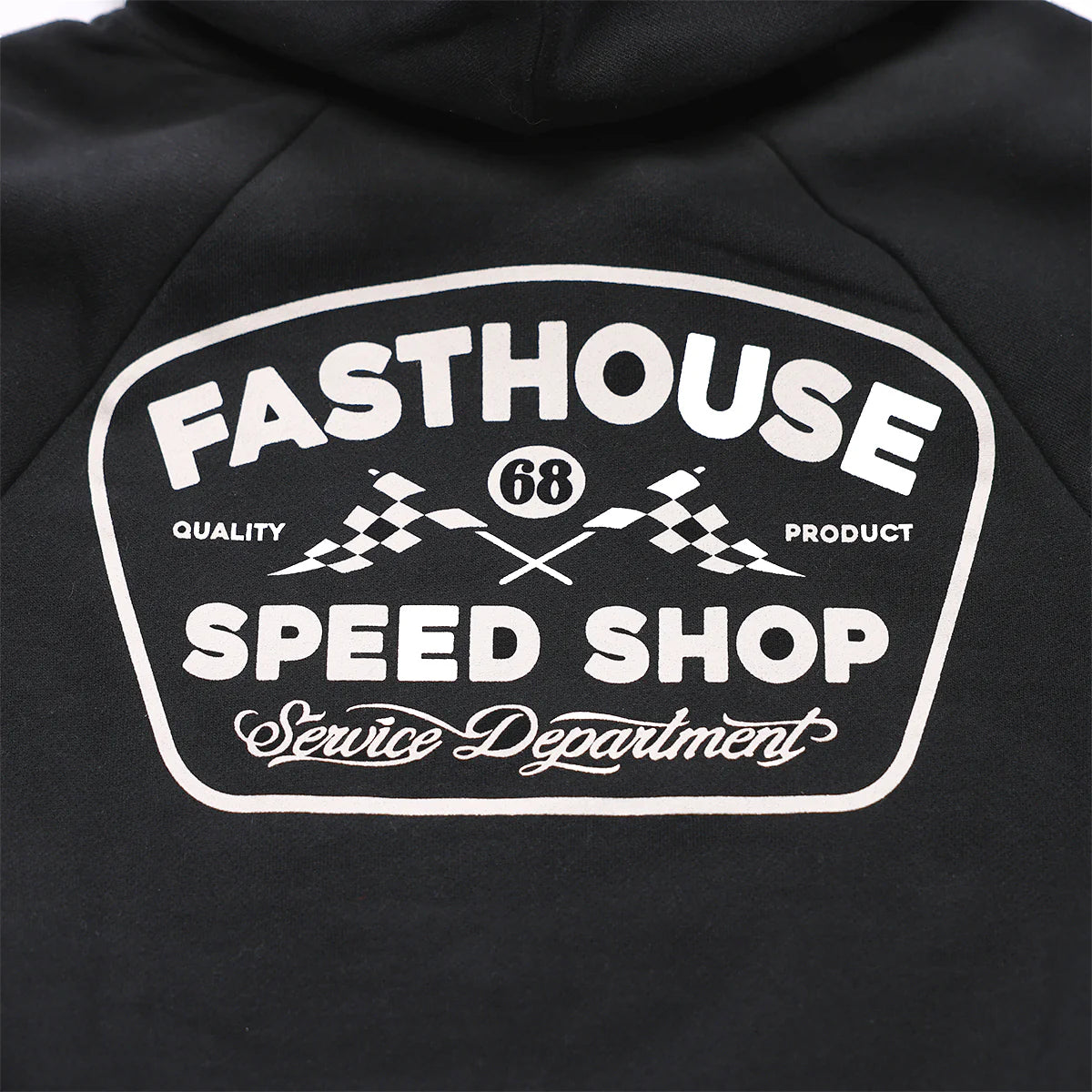 Fasthouse Wedged Hooded Pullover - Womens - Black
