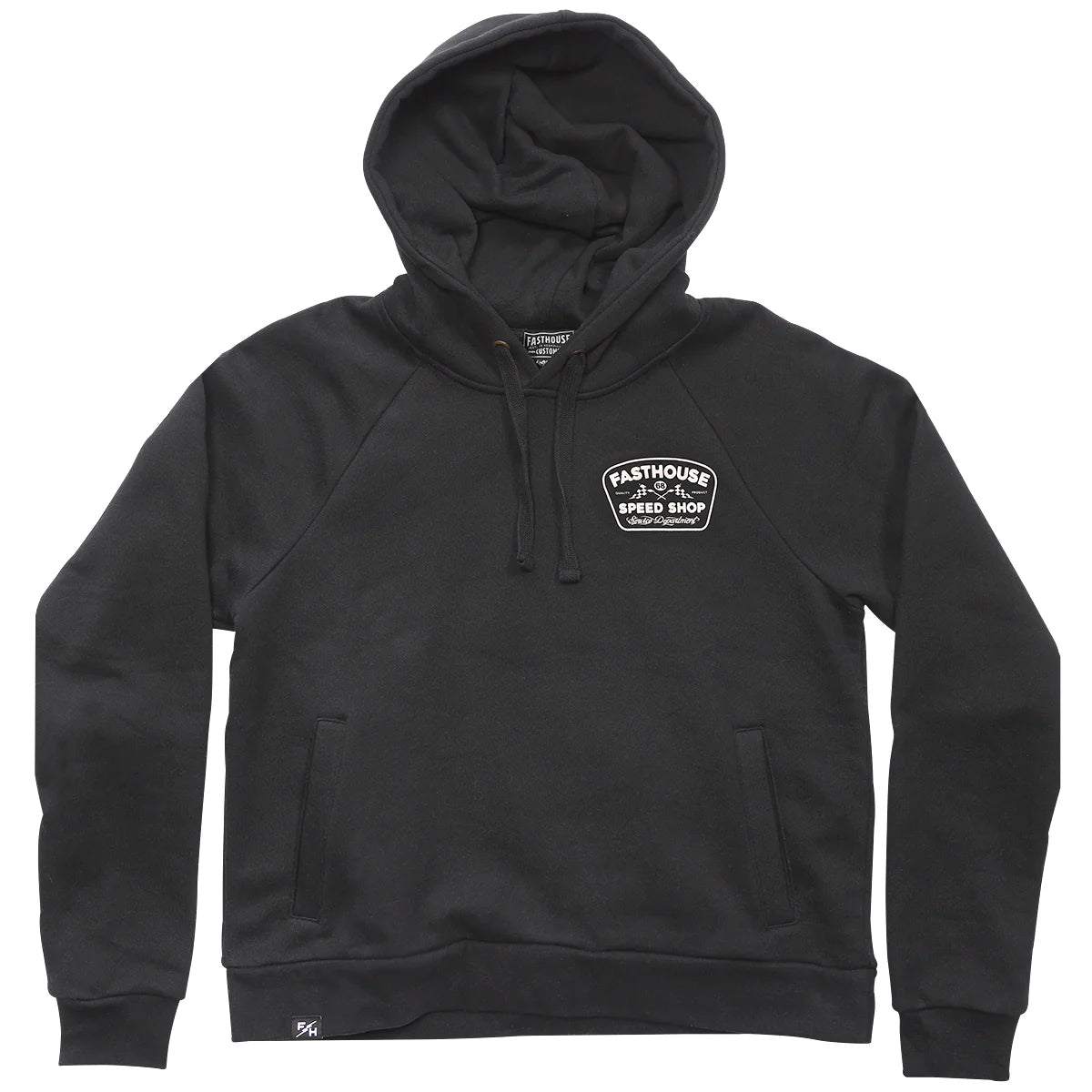Fasthouse Wedged Hooded Pullover - Womens - Black