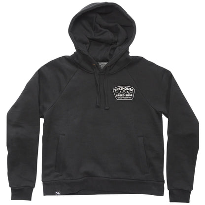 Fasthouse Wedged Hooded Pullover - Womens - Black