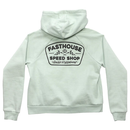 Fasthouse Wedged Hooded Pullover - Womens - Mint