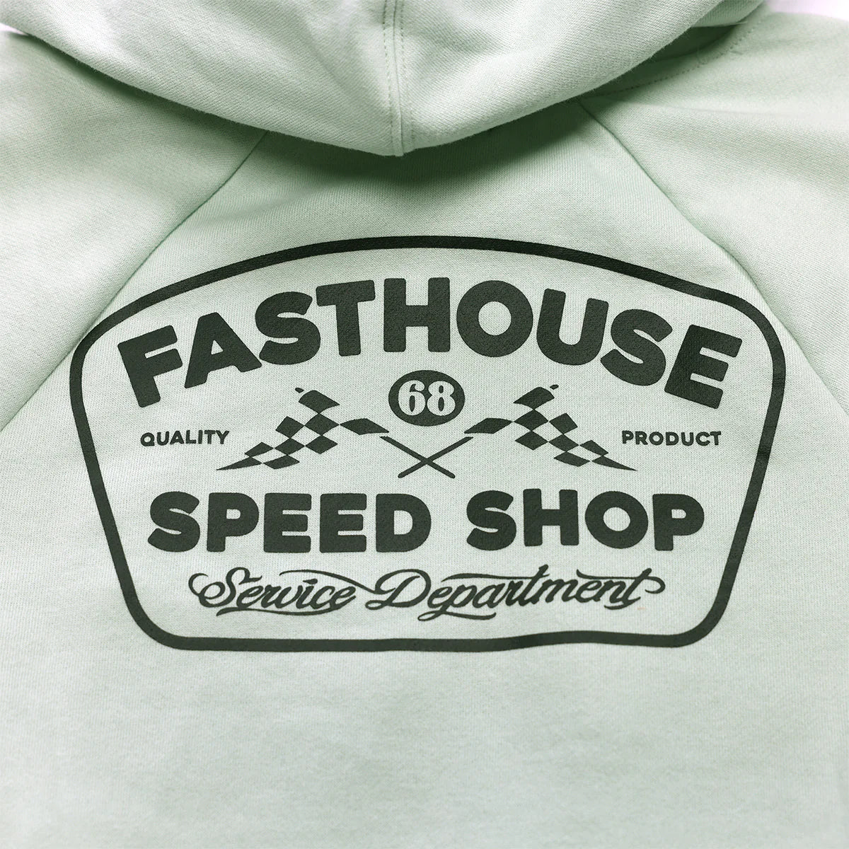 Fasthouse Wedged Hooded Pullover - Womens - Mint