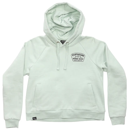Fasthouse Wedged Hooded Pullover - Womens - Mint