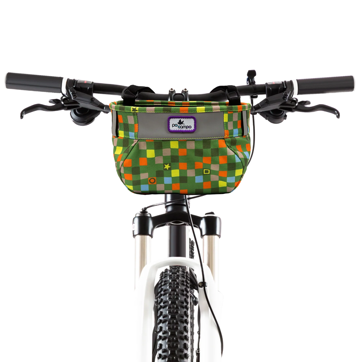 Po Campo Whoosh Bike Basket - Checker
