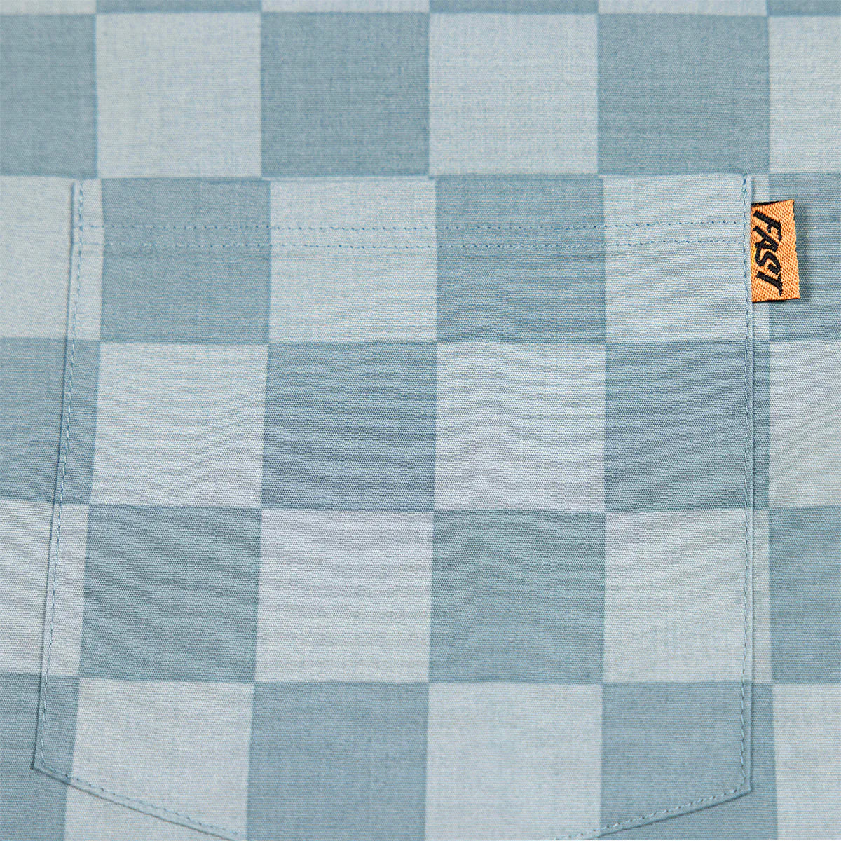 Fasthouse Winston Short Sleeve Button Up Shirt - Youth - Blue