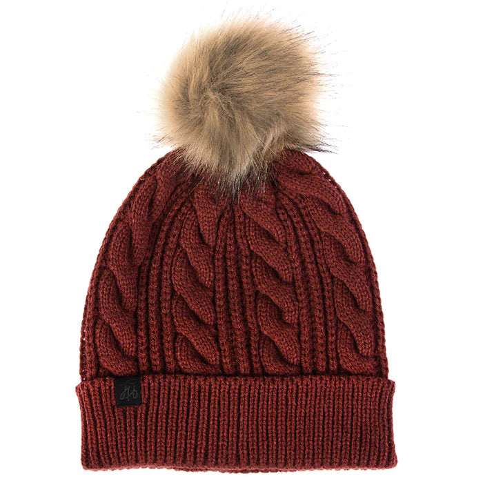 Fasthouse Daylight Pom Beanie - Womens - Maroon
