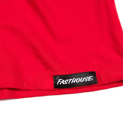 Fasthouse Morris Tee - Womens - Cardinal