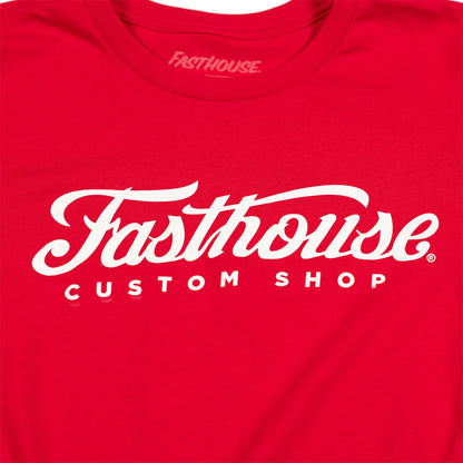 Fasthouse Morris Tee - Womens - Cardinal