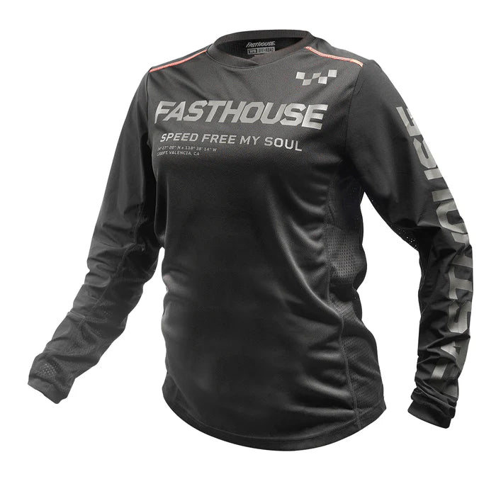 Fasthouse Off-Road Sand Cat Jersey - Womens - Black