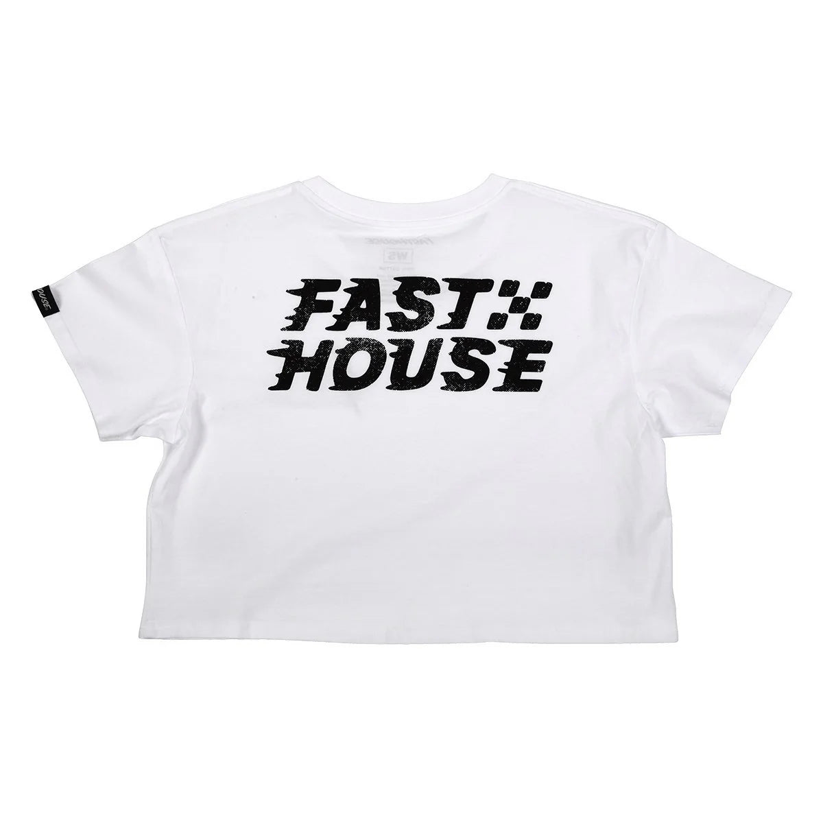 Fasthouse Drift Crop Tee - Womens - White