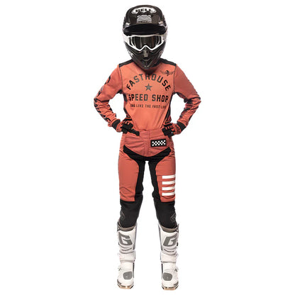 Fasthouse Grindhouse Air Cooled Originals Jersey - Womens - Mauve