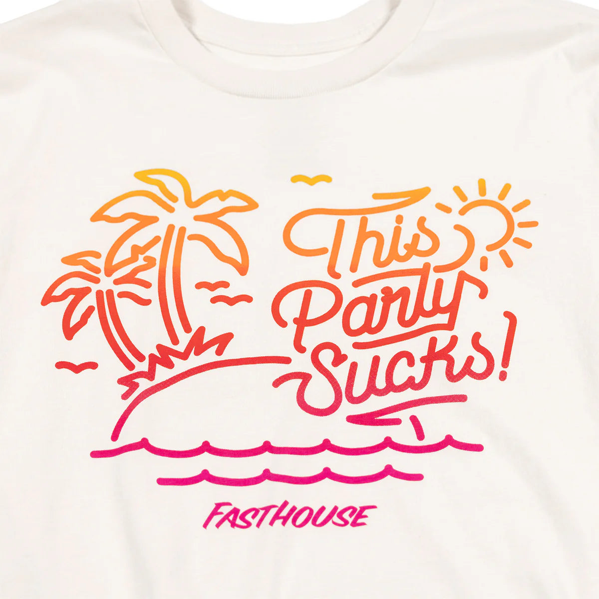 Fasthouse Castaway Tee - Womens - Natural