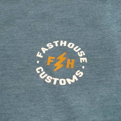 Fasthouse Easy Rider Tee - Womens - Heather Slate