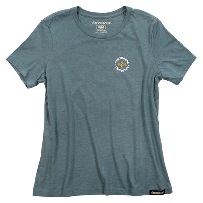 Fasthouse Easy Rider Tee - Womens - Heather Slate