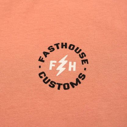 Fasthouse Easy Rider Tee - Womens - Terracotta