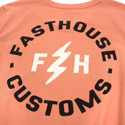 Fasthouse Easy Rider Tee - Womens - Terracotta