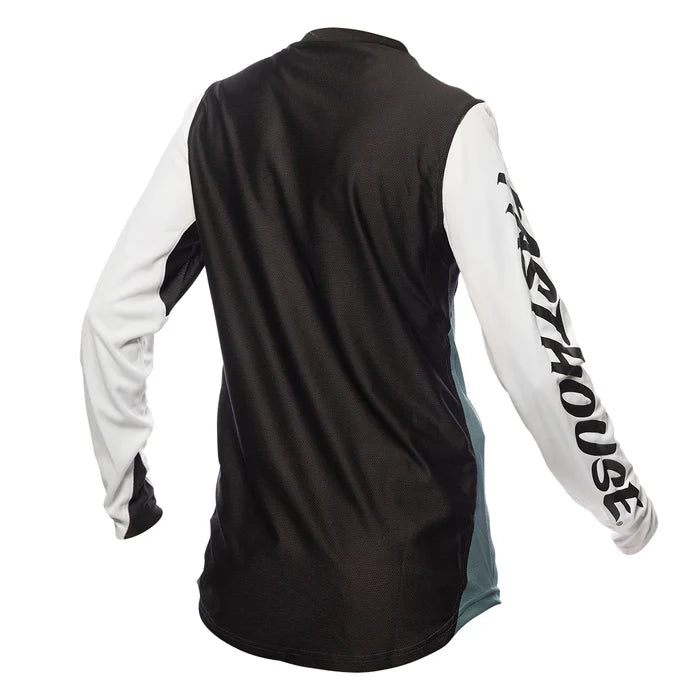 Fasthouse Elrod Astre Jersey - Womens - White-Slate