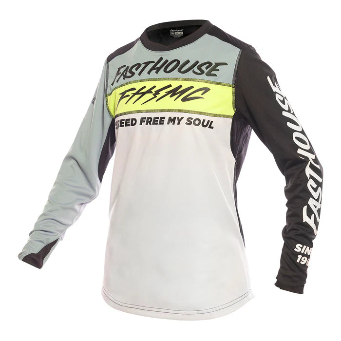 Fasthouse Elrod Evoke Jersey - Womens - Skyline-White