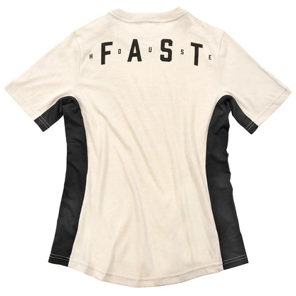 Fasthouse Evoke Short Sleeve Tech Tee - Womens - Cream