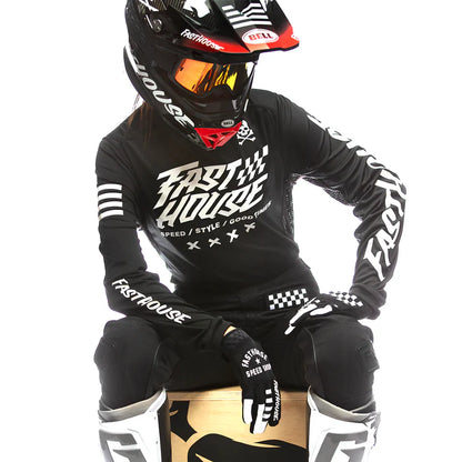 Fasthouse Grindhouse Rufio Jersey - Womens - Black