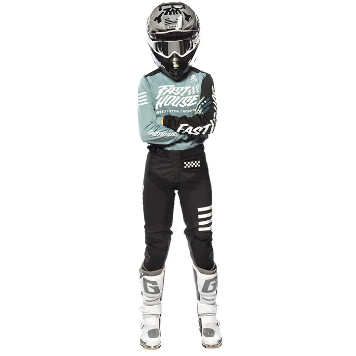 Fasthouse Grindhouse Rufio Jersey - Girls - Slate