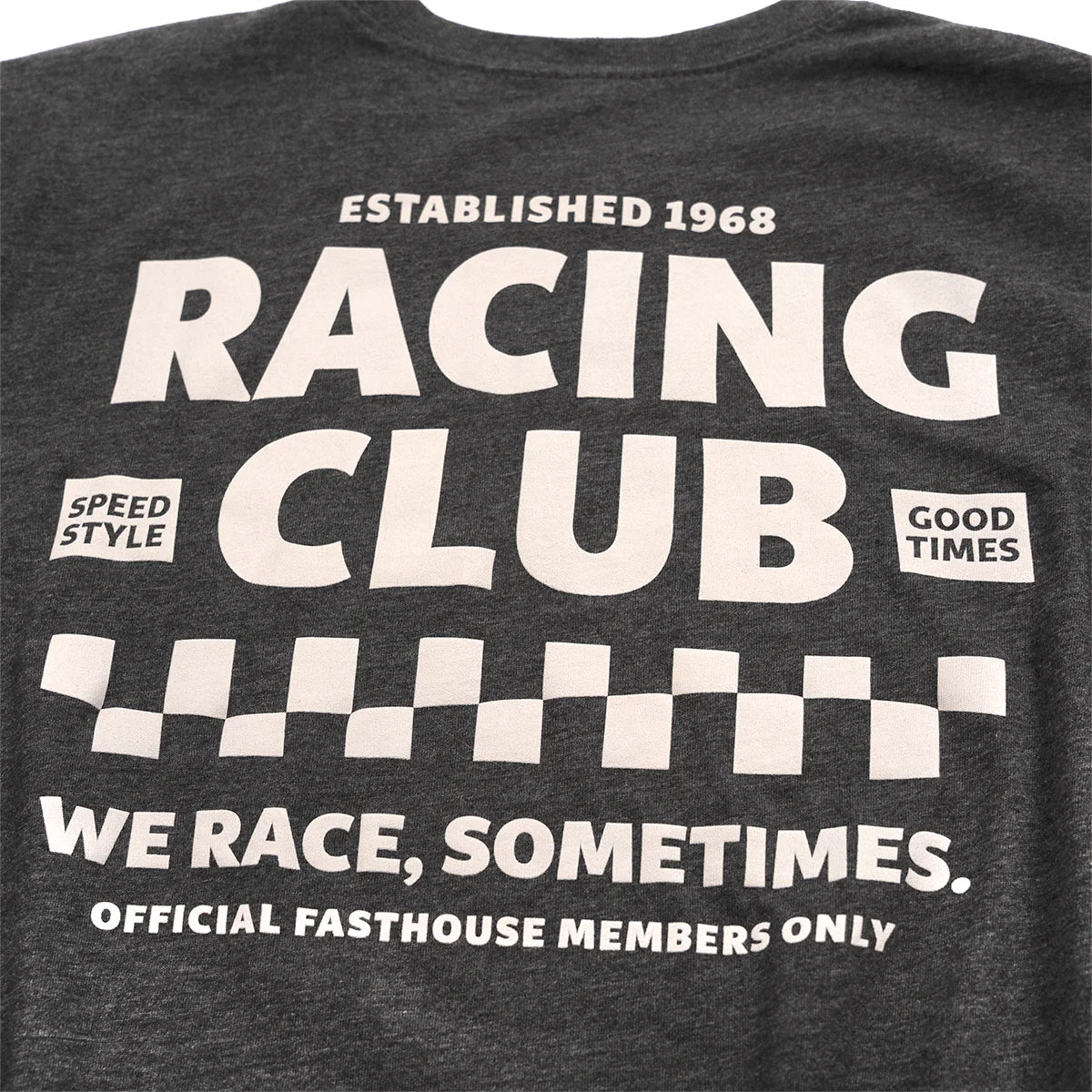 Fasthouse Members Only Long Sleeve Tee - Womens - Dark Heather