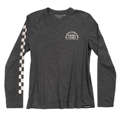 Fasthouse Members Only Long Sleeve Tee - Womens - Dark Heather