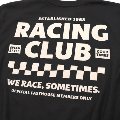 Fasthouse Members Only Crop Tee - Womens - Black
