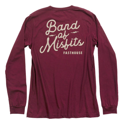 Fasthouse Revival Long Sleeve Tee - Womens - Maroon