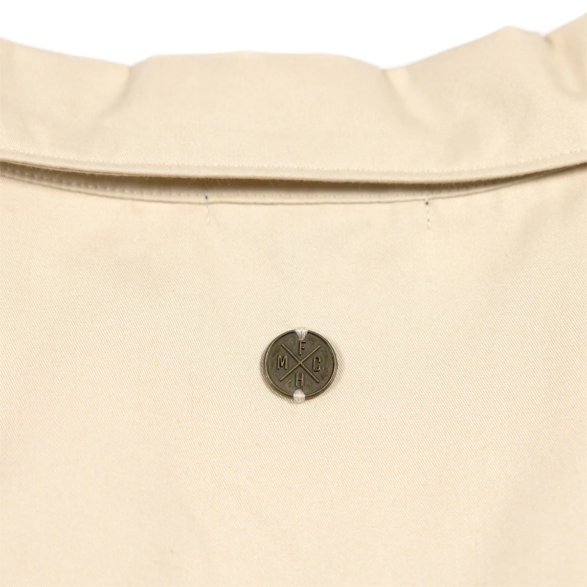 Fasthouse Smoke Show Button Up Crop Shirt - Womens - Cream