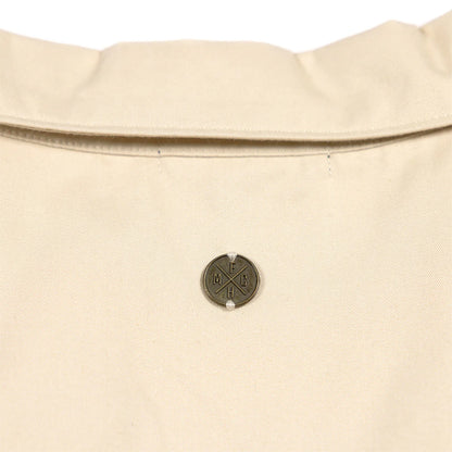 Fasthouse Smoke Show Button Up Crop Shirt - Womens - Cream