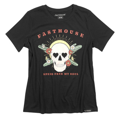 Fasthouse Spirited Tee - Womens - Black