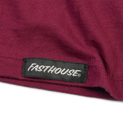 Fasthouse Trinity Tee - Womens - Maroon