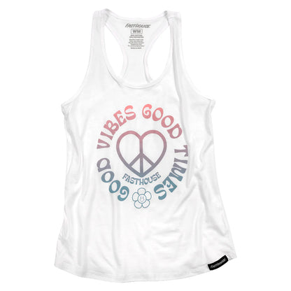 Fasthouse Vivid Tank - Womens - White