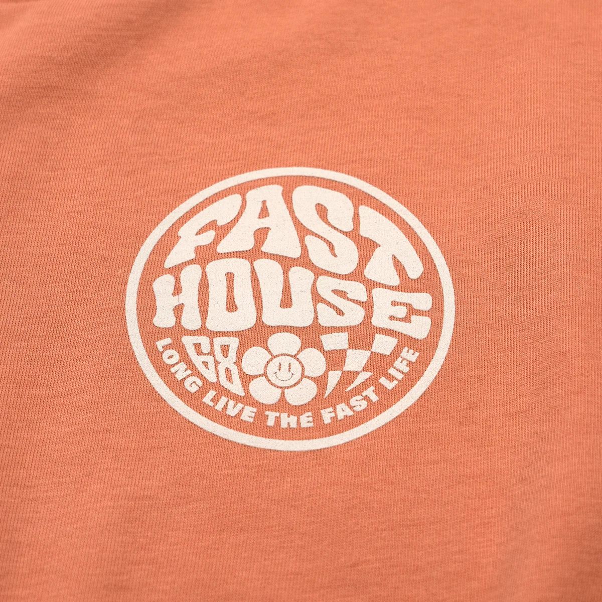 Fasthouse Waxy Long Sleeve Tee - Womens - Terracotta