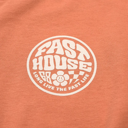 Fasthouse Waxy Long Sleeve Tee - Womens - Terracotta