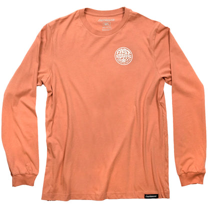 Fasthouse Waxy Long Sleeve Tee - Womens - Terracotta