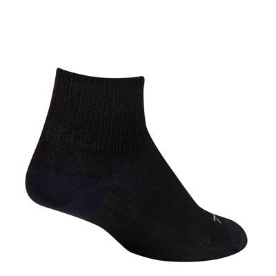 SockGuy SGX 2.5" Cuff Sock - Black