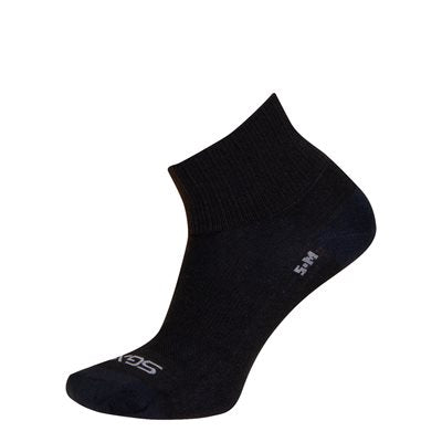 SockGuy SGX 2.5" Cuff Sock - Black