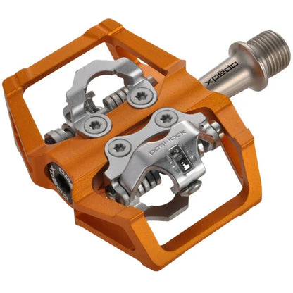 Xpedo Baldwin Trail Pedals -Ti Spindle - Orange