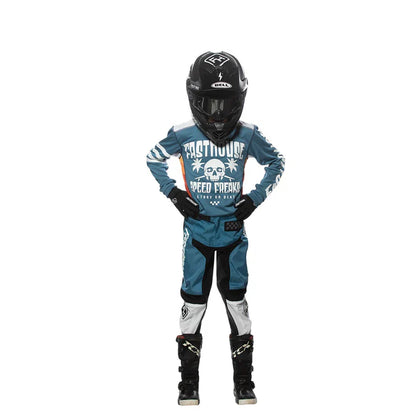 Fasthouse Grindhouse 2.0 Pant - Youth - Slate-White