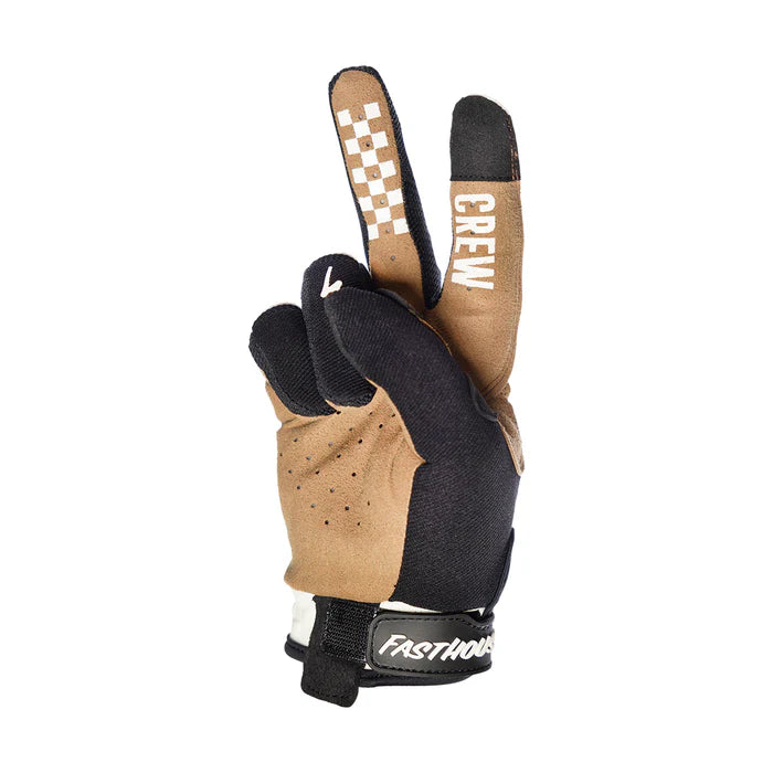 Fasthouse Speed Style Hot Wheels Glove - Youth - White-Black
