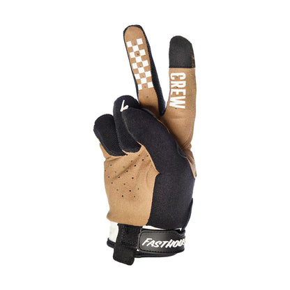 Fasthouse Speed Style Hot Wheels Glove - Youth - White-Black