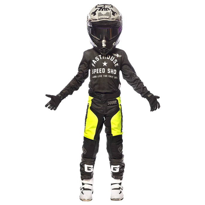 Fasthouse Grindhouse Air Cooled Originals Jersey - Youth - Black