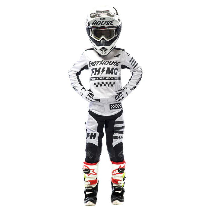 Fasthouse Air Cooled Elrod Pant - Youth - White