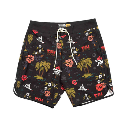 Fasthouse After Hours 3 Pocket Tribe Boardshort - Youth - Black