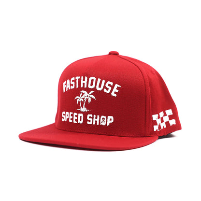 Fasthouse Alkyd Hat - Youth - Red