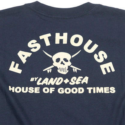 Fasthouse Break Tee - Youth - Navy